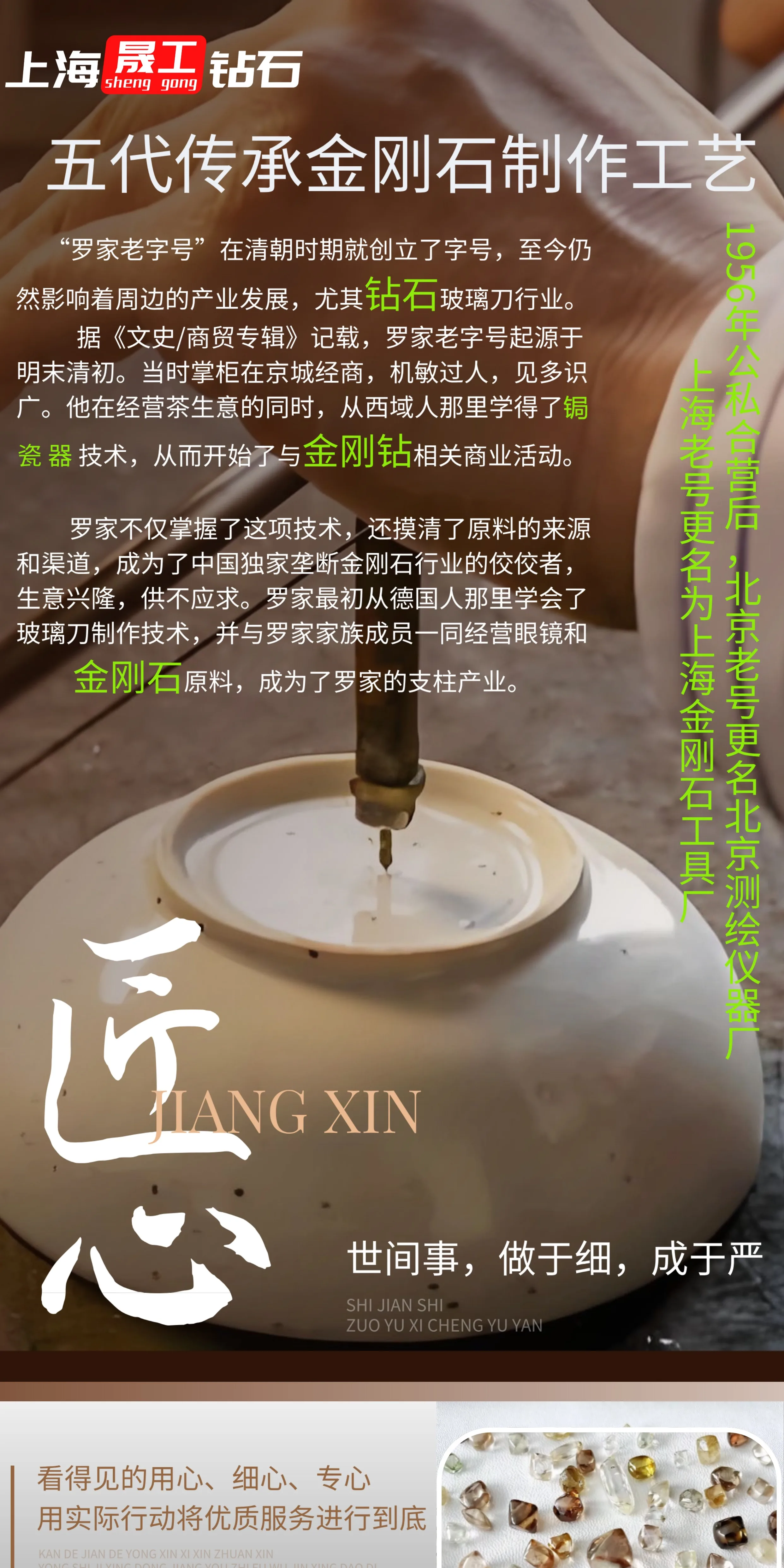 上海晟工金刚石端面镜面滚压刀金属表面滚光刀钻石挤压刀压光刀